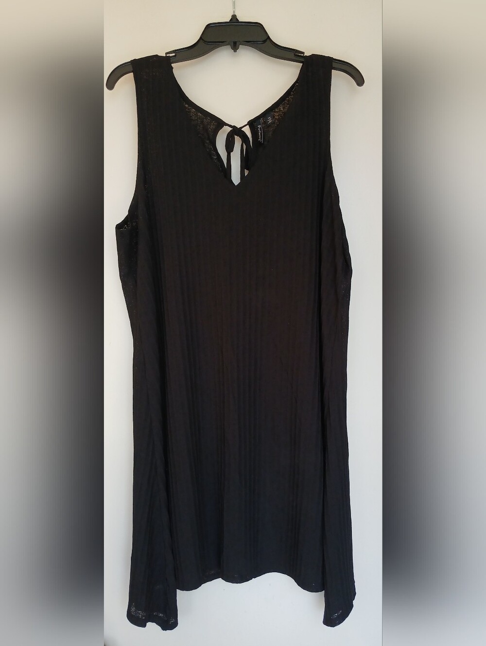 Portocruz Swimsuit Coverup Black Size 2X